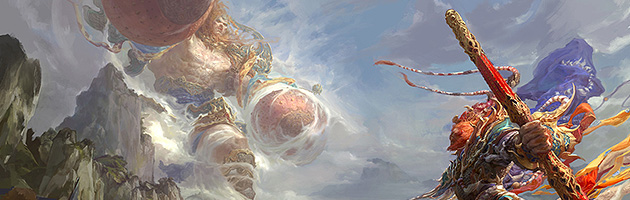 Les digital paintings de batailles épiques de Fenghua Zhong Les digital paintings de batailles épiques de Fenghua Zhong
