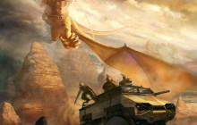 Draconian Flies digital painting