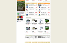 E-commerce web design commissioned by Zone Aquatique