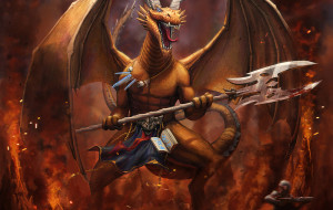 The Draconian digital painting