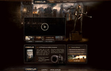Obscur web design