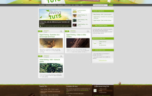 Living Tuts web design