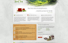 Real Tea web design