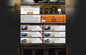 Automobil web design
