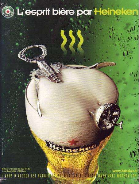 Publicité Heineken