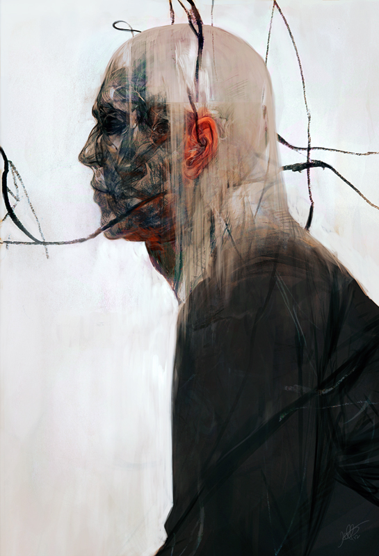 Les portraits en digital painting de Jeff Simpson