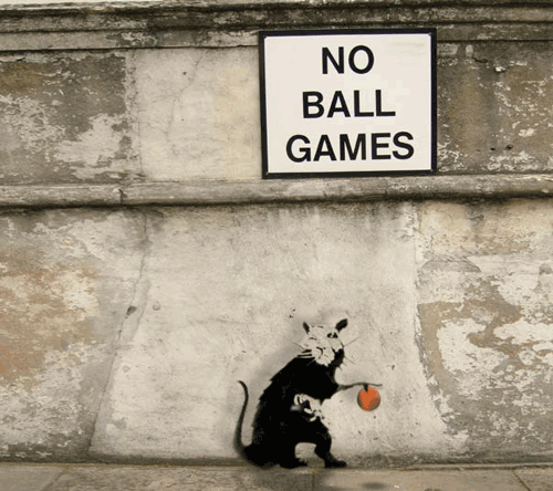 Les oeuvres du célèbre Banksy prennent vie en gifs animés