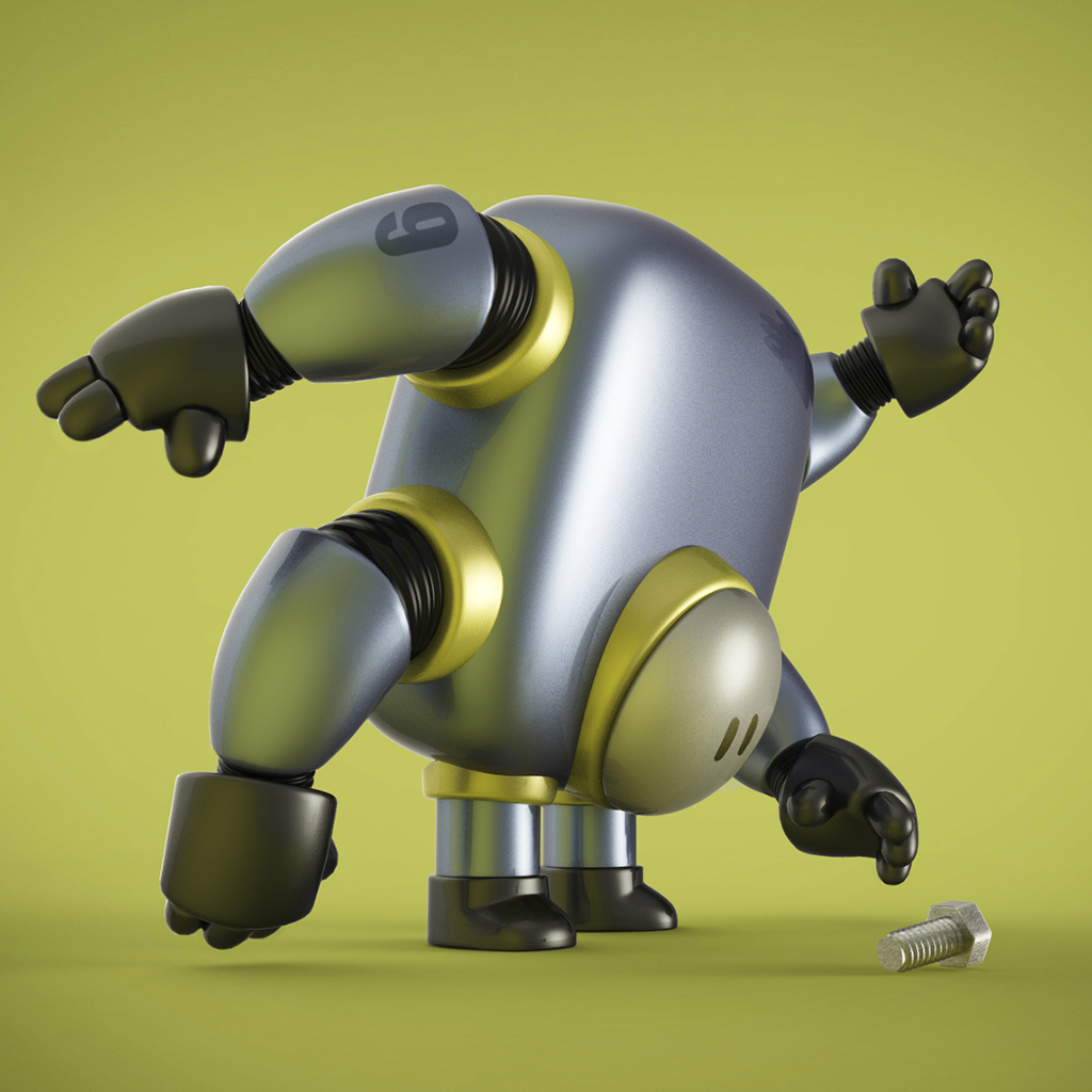 Les designs de robots attachants de Steve Talkowski