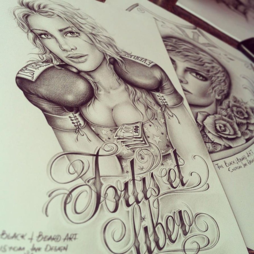 Les illustrations de tatouages d'Edward Miller