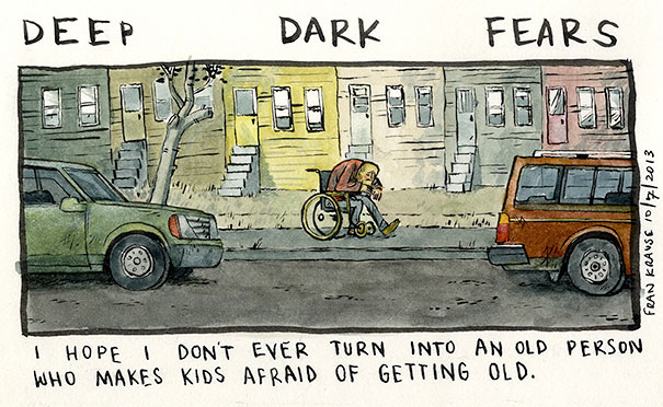 Cet illustrateur dessine vos plus grandes peurs en BD "trop cutes"