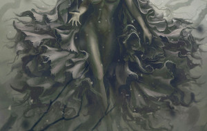 Nouvelle création et PSD offert : «Dark witch», digital painting de Spartan