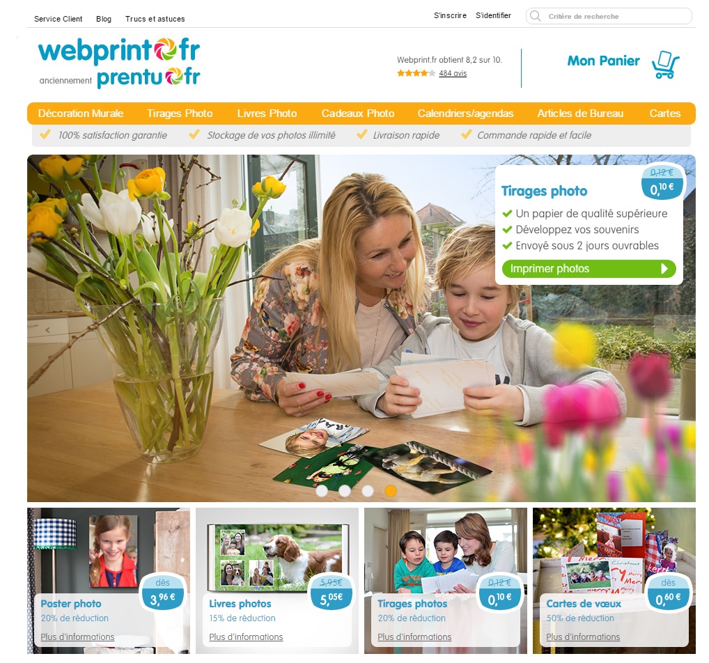 Découvrez Webprint.fr, service photo en ligne