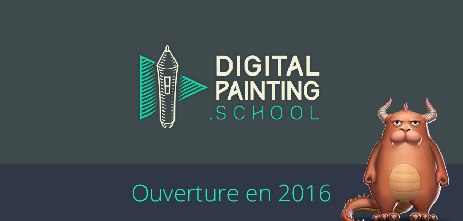 Annonce de DigitalPainting.school !