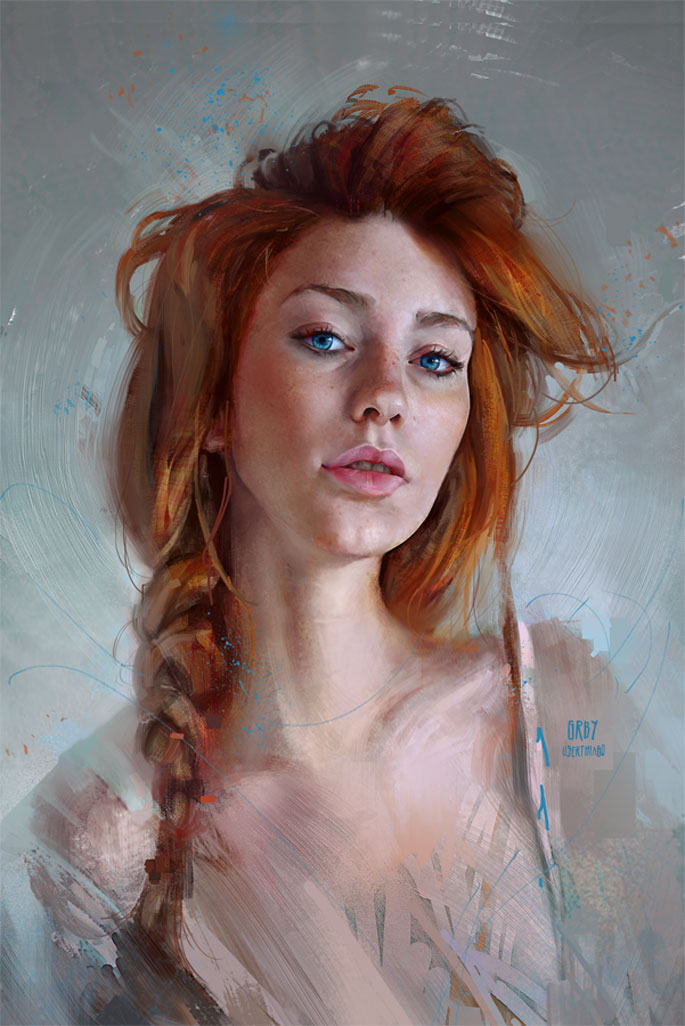 50 Portraits en digital painting à couper le souffle !