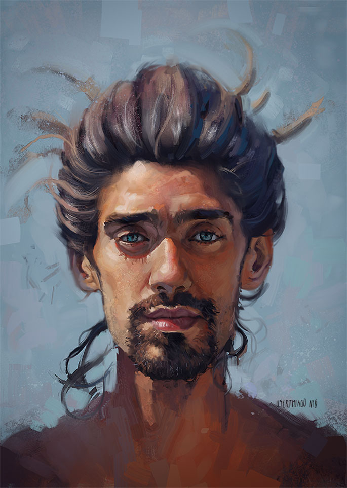 50 Portraits en digital painting à couper le souffle !