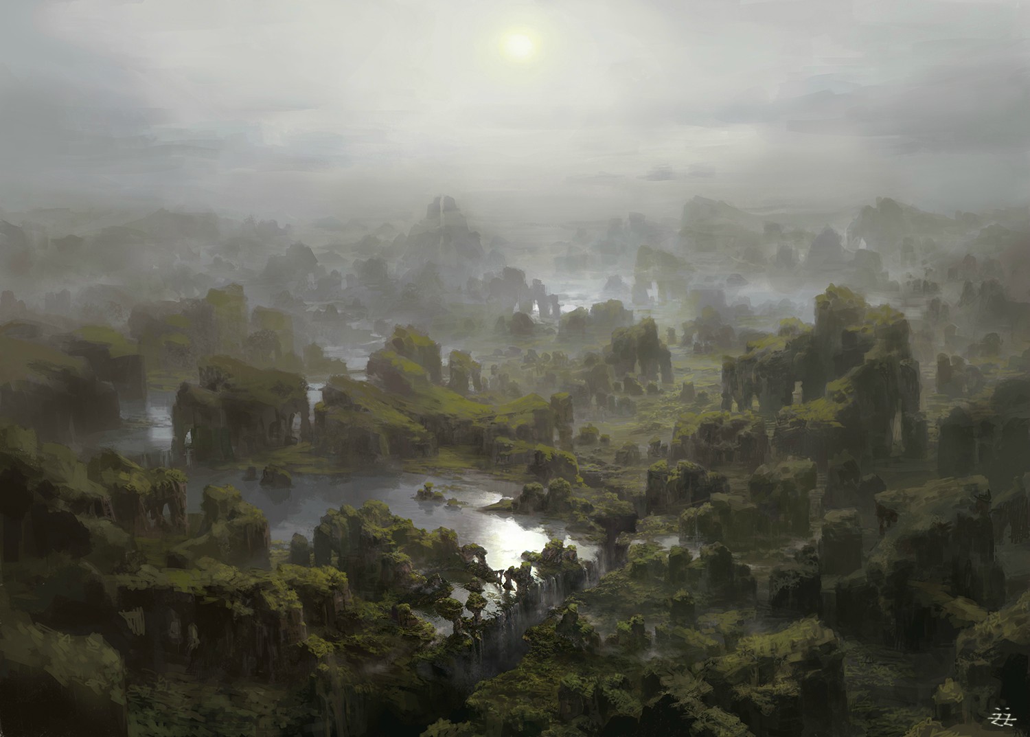 L'univers de fantasy éblouissant du maître en digital painting Tianhua X