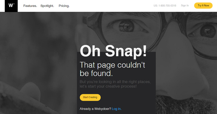 Quelques-uns des meilleurs designs de pages 404 du moment !