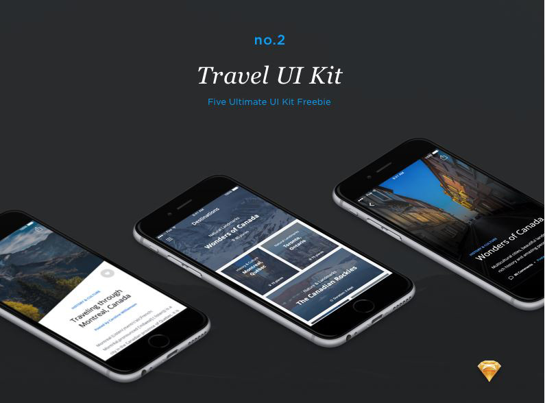 20 UI Kits gratuits pour créer vos applications mobiles