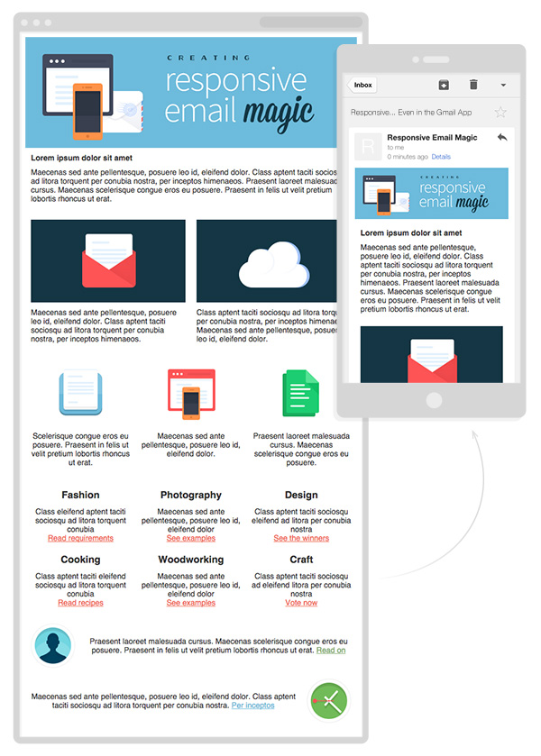 15 templates d'emails responsives gratuits