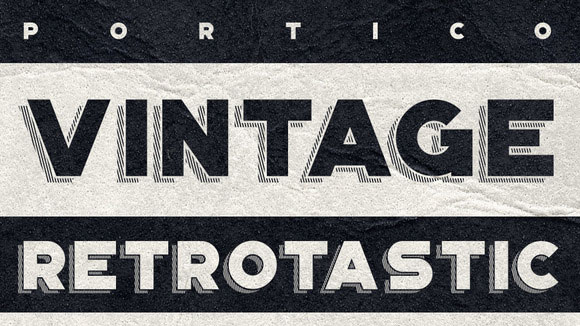 40 Typographies vintage et rétro gratuites