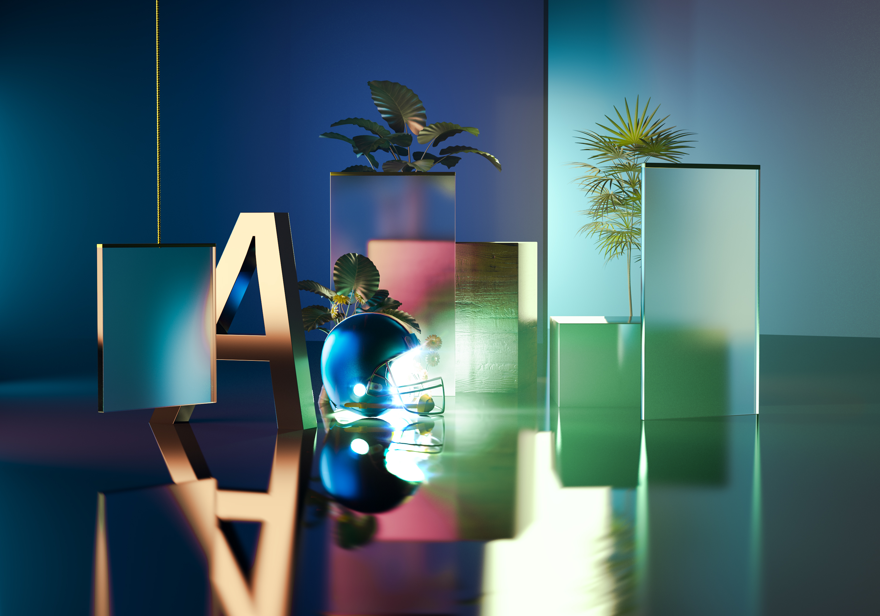 Les créations minimalistes en 3D de Rafael Merino