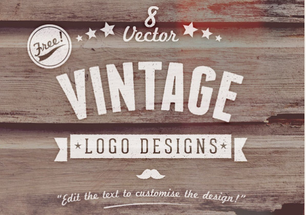10 Templates gratuits de logos, badges et labels vintage