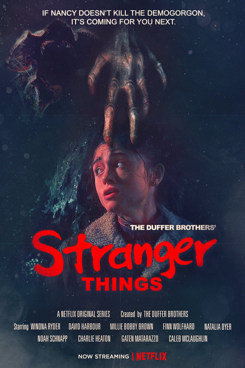 Les posters hommages aux 80's de Stranger Things Saison 2