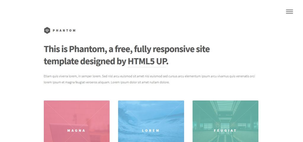 20 nouveaux Templates HTML5/CSS de qualité gratuit | Design Spartan ...