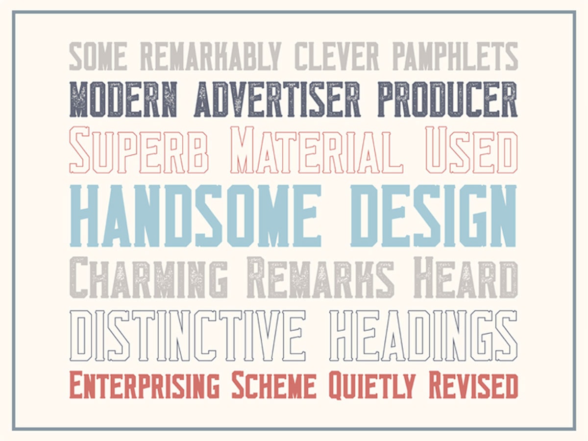 30 nouvelles Typographies de qualité gratuites à télécharger