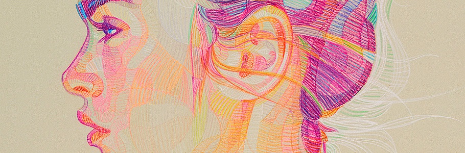 Les sublimes dessins aux crayons de couleur de Lui Ferreyra