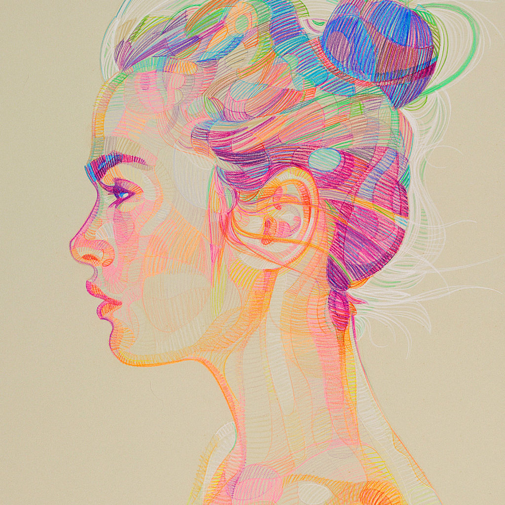 Les sublimes dessins aux crayons de couleur de Lui Ferreyra | Design