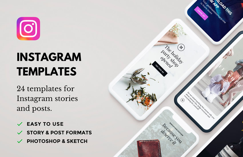 10 Templates pour faire vos Storys Instagram plus vite