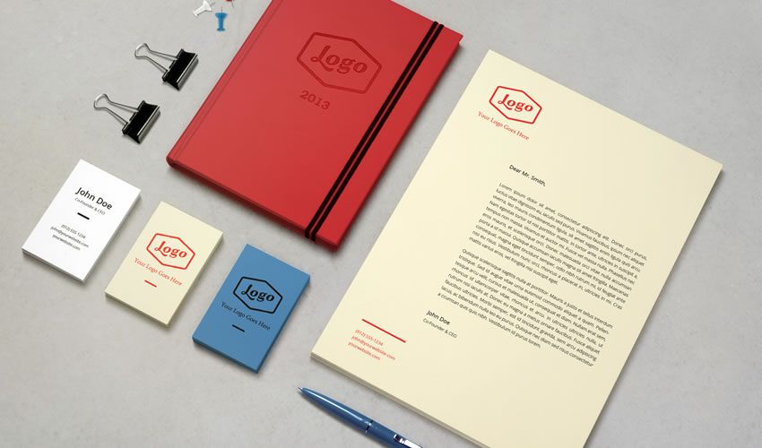 Download 18 Mockups gratuits pour vos projets d'identité et de branding prints en PSD | Design Spartan ...