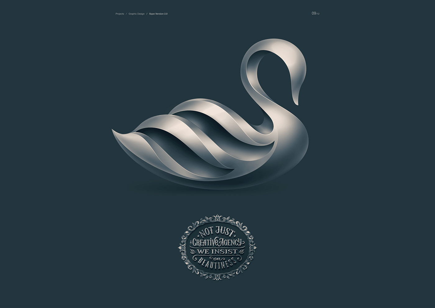Typographie et 3D par Pavel Zertsikel 