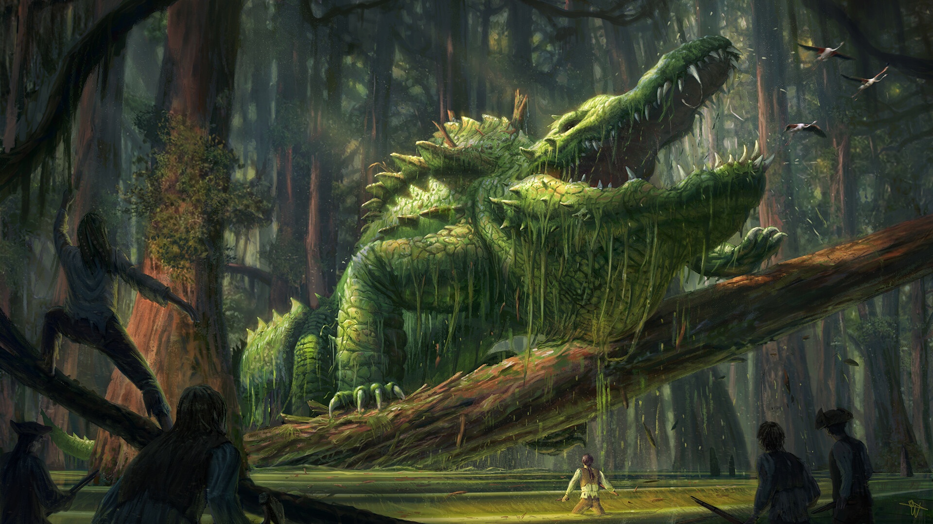 The Swamp – concept art