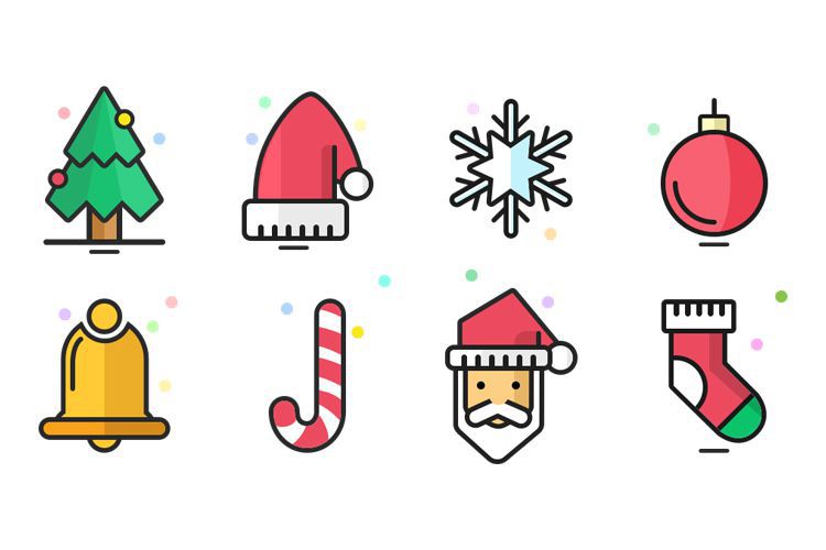 30 des meilleures Ressources gratuites pour Noël  Design Spartan : Art digital, digital 